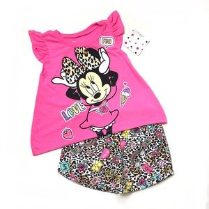 Minnie Mouse 2 Piece Outfit